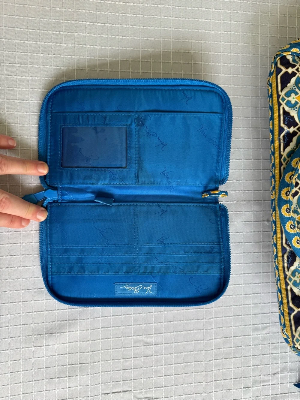 Vera Bradley Cargo Bag and Wallet Set 